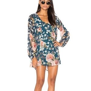 Show Me Your Mumu Donna Michelle floral tunic dress size M